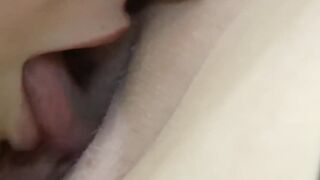 Pussy babe and fat granny licking each others assholes
