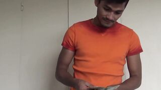 Gay for pay Latino drilled hard doggystyle after deepthroat