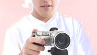 Slurping on an asshole before anal sex for Latino twinks