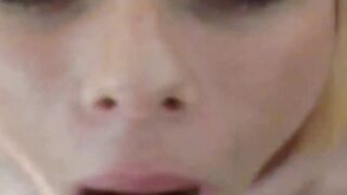 Hot UK girl Holli Ronson POV deepthroating at fake audition