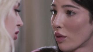 Beautiful Lexi Lore fucked by TS wife Ava Holt