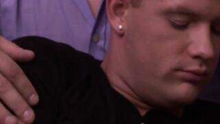 Brandon Wilde loves goliath Roman Todds pecker in his mouth
