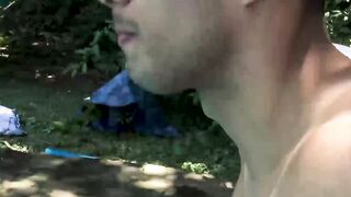 This Latino straight guy had his first gay fuck session