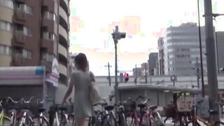 Spy cam films stunning Japanese chicks peeing in the latrine
