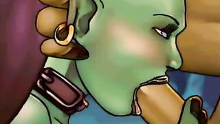 Famous toons cock sucking