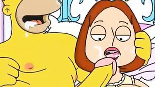 Famous toons cock sucking