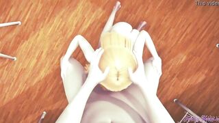 Bleach Anime 3D - pov Orihime Banged! her titties, her mouth and her snatch