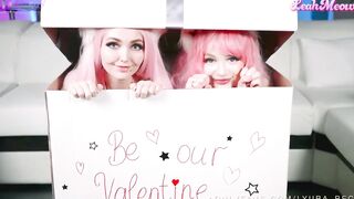 Sweet pussies for Valentine's Day