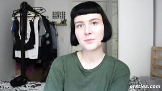 French Delphine shows us her beautiful melons