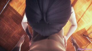 Boruto Naruto Animated 3D - pov Himawari Bj and Plowed - Animated Manga Porn