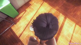 Boruto Naruto Animated 3D - pov Himawari Bj and Plowed - Animated Manga Porn