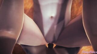 Boruto Naruto Animated 3D - pov Himawari Bj and Plowed - Animated Manga Porn