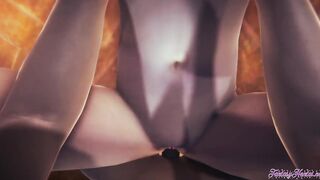 Boruto Naruto Animated 3D - pov Himawari Bj and Plowed - Animated Manga Porn