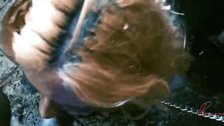 I captured a zombie to pounded her