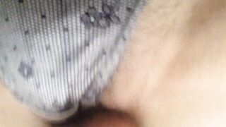 O2 (Amoul Solo) 03 - French bimbo into satin underwear fucks doggy style
