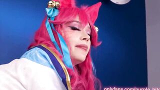 Ahri SPIRIT BLOSSOM enjoyshotdick in by purple bitch