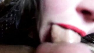 I LOVE TO SUCK THE DICK OF MY STEPBROTHER ( DEEP THROAT & CLOSE UP SLOOPY HEAD)