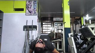 SUBMISSION FIGHT: THE HOTTIE BAE DOMINATES HER SCHOOL GIRL INTO GYM AND CRUSHES HIM WITH HER BOOTY