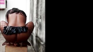 Public booty fucking