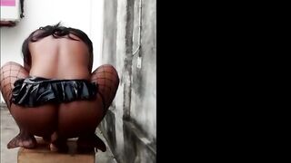 Public booty fucking