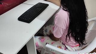 Perverted Uncle Tricks His Niece With A Lollipop - My Uncle covers my eyes and slides something very huge into my mouth and asks me to suck it