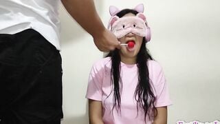 Perverted Uncle Tricks His Niece With A Lollipop - My Uncle covers my eyes and slides something very huge into my mouth and asks me to suck it