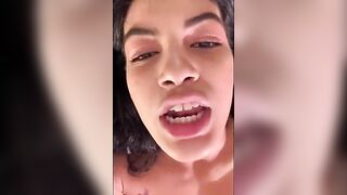 Bae young American wants you to jerk off to her body and cum inside her tight pink vagina