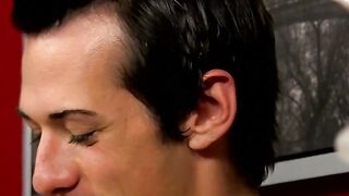 Interviewed teen Alex Wilde drills ass with toy solo