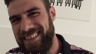 Twinks enjoy having their beardsporting partner penetrate them raw