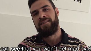 Twinks enjoy having their beardsporting partner penetrate them raw
