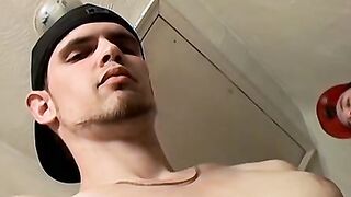 Straight thugs Nolan and Tyger stroking cocks and cumming