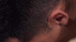 Kinky twink Joaco Dimiceli ass fucked bareback after blowjob