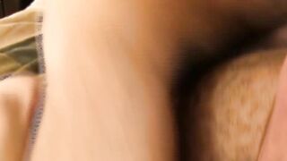 Horny bearded hunk moans during passionate rimming in 3way