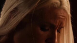 Sensual big tits bombshell rides big cock cowgirl style hard