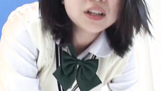 Sexy Japanese sluts piss themselves while we watch them