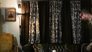 House owner anal fucks busty slave in bondage