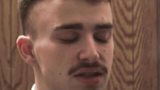 Religious twinks pound bareback after forbidden confession