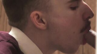 Religious twinks pound bareback after forbidden confession