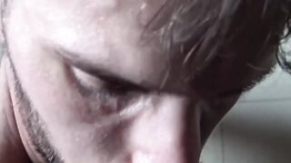 Gorgeous Latino jock bareback pounded before nasty facial