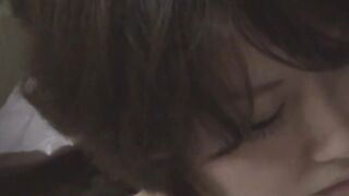 Stunning Japanese hottie rubs her clit on hidden camera