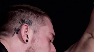 Jock FTM Luke Hudson pussyfucked by stud Eddie Danger