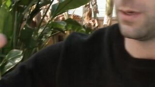 Muscular debt collector fucks MILF in bondage