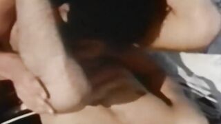 After an outdoor throatfuck slutty vintage jocks start pounding hard