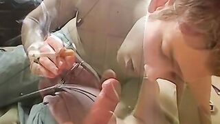 Christian and Jeremiah enjoy a satisfying drilling session