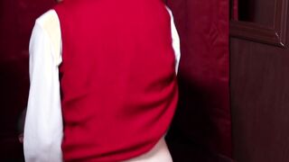 Churchmate pranks on their horny priest to get a blowjob