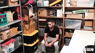 Security officer destroys young Latino shoplifters ass Hoe 2