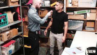 Security officer destroys young Latino shoplifters ass Hoe 2