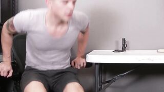 Inked jock hardcore BBC bareback drilling for shoplifting Hoe 2
