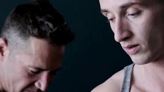 Tattooed young perp caught and barebacked hard as punishment Hoe 2