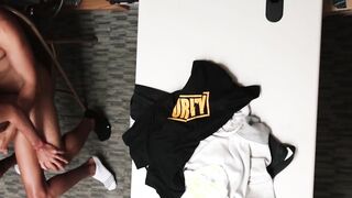 Young Latin perp caught stealing and fucked by a store guard Hoe 2